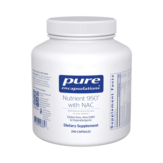Pure Encapsulations Nutrient 950 with NAC 240 Capsules