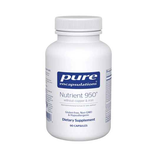 Pure Encapsulations Nutrient 950 without Copper & Iron 90 Capsules