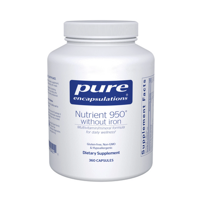Pure Encapsulations Nutrient 950 without Iron 360 Capsules