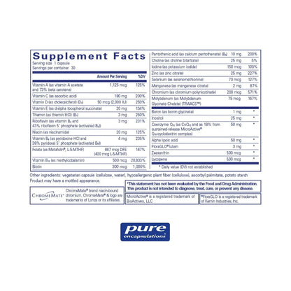 Pure Encapsulations O.N.E. Multivitamin 30 Capsules