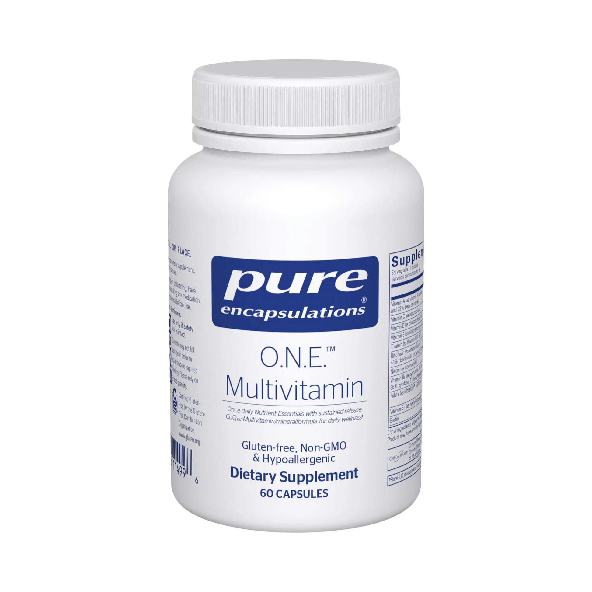 Pure Encapsulations O.N.E. Multivitamin 60 Capsules