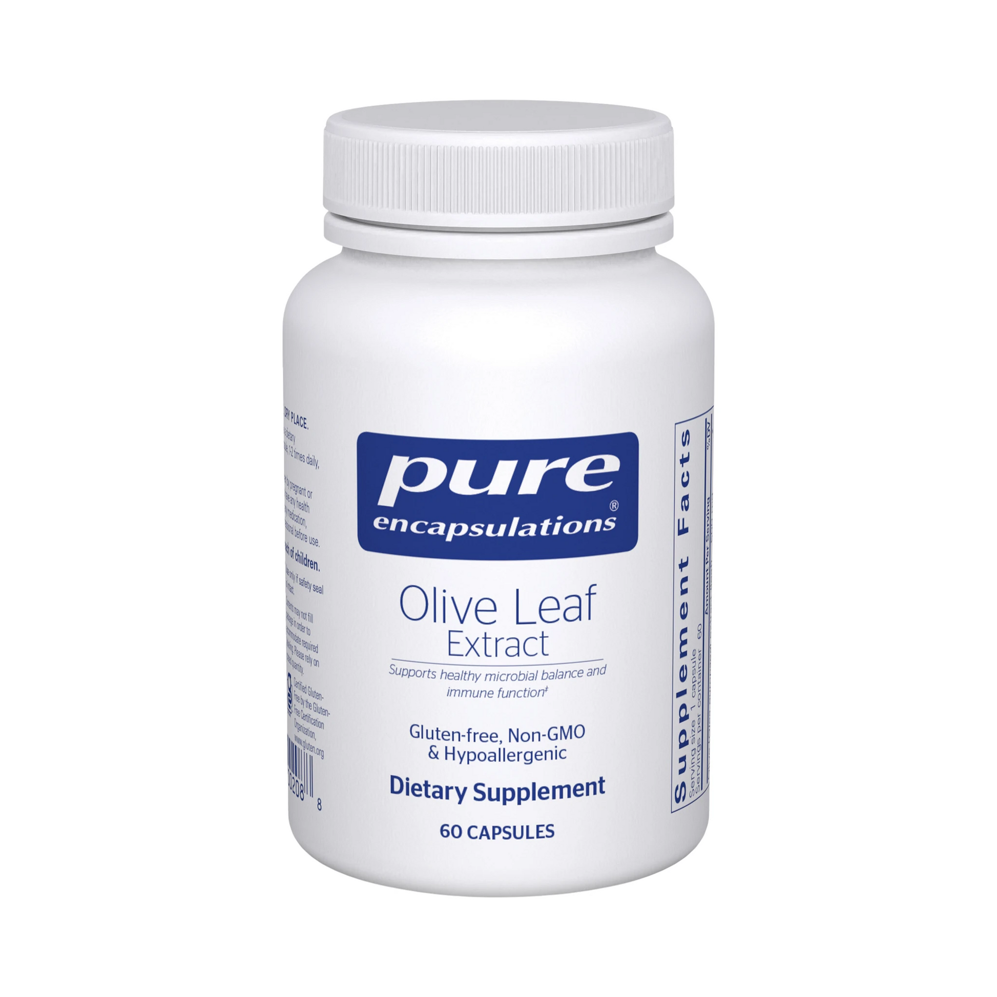 Pure Encapsulations Olive Leaf extract 60 Capsules