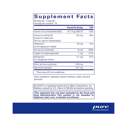 Pure Encapsulations OsteoBalance 210 Capsules