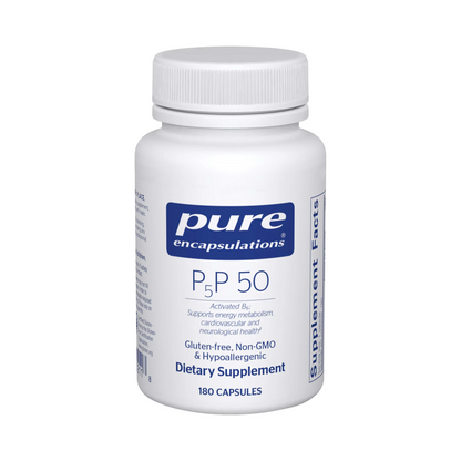 Pure Encapsulations P5P 50 (activated vitamin B6) 180 Capsules