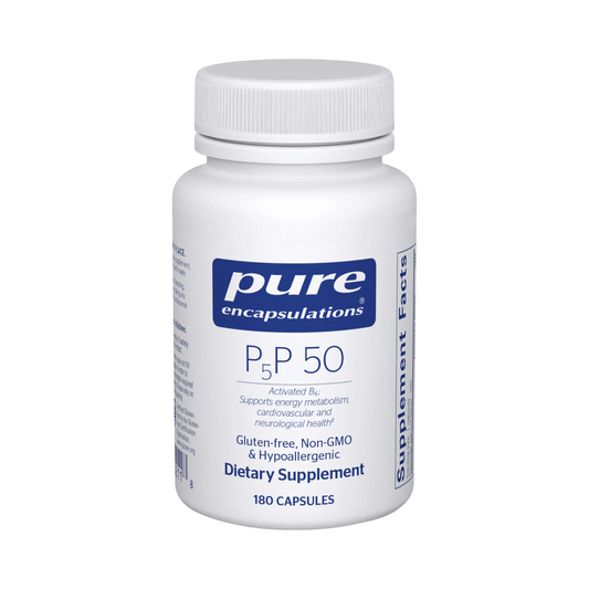 Pure Encapsulations P5P 50 (activated vitamin B6) 180 Capsules