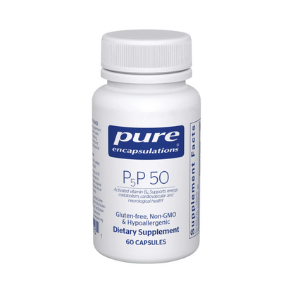 Pure Encapsulations P5P 50 (activated vitamin B6) 60 Capsules