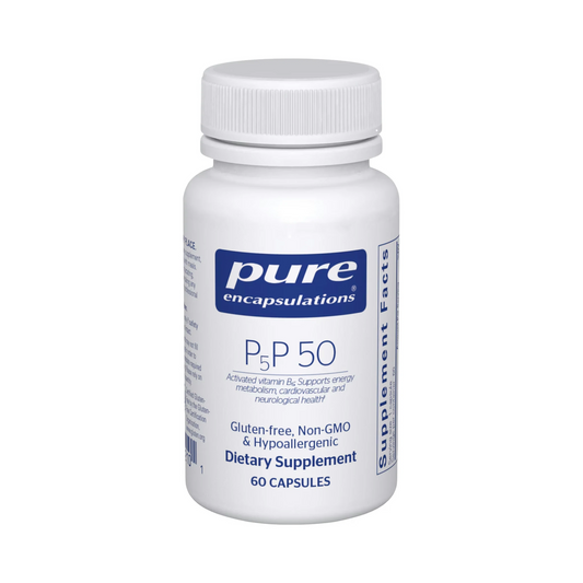 Pure Encapsulations P5P 50 (activated vitamin B6) 60 Capsules