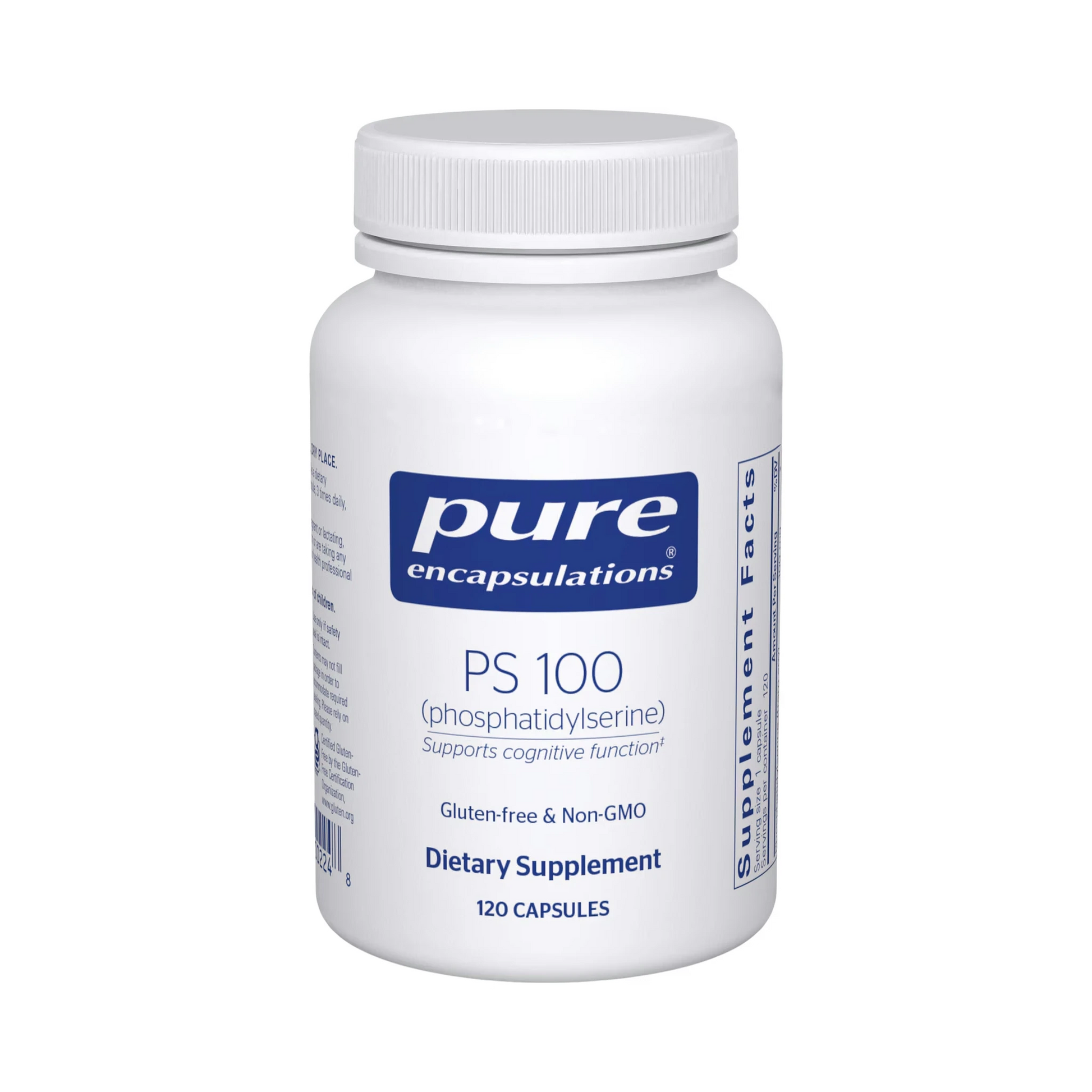 Pure Encapsulations PS 100 (phosphatidylserine) 120 Capsules