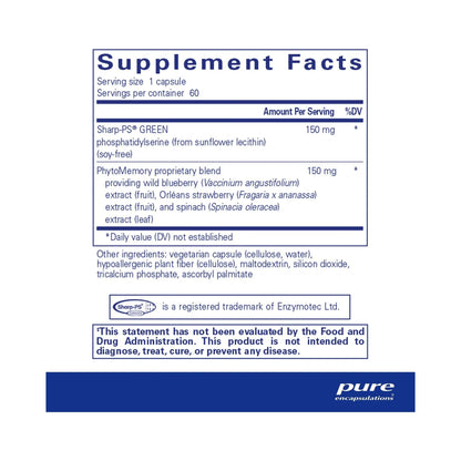 Pure Encapsulations PS Plus 60 Capsules