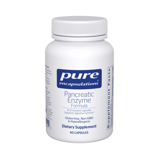 Pure Encapsulations Pancreatic Enzyme Formula 60 Capsules