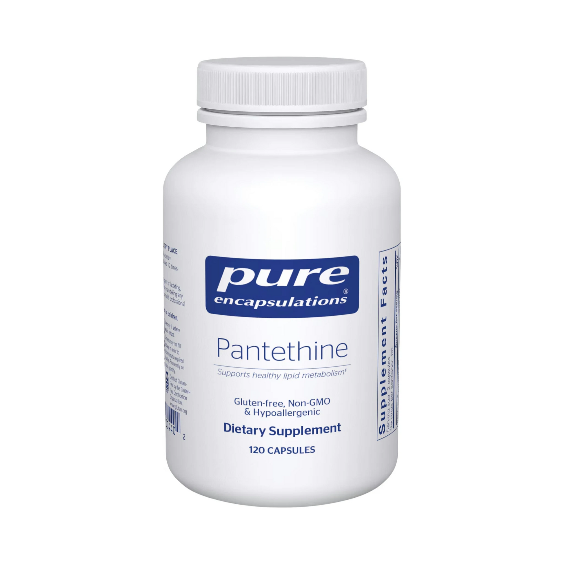 Pure Encapsulations Pantethine 120 Capsules