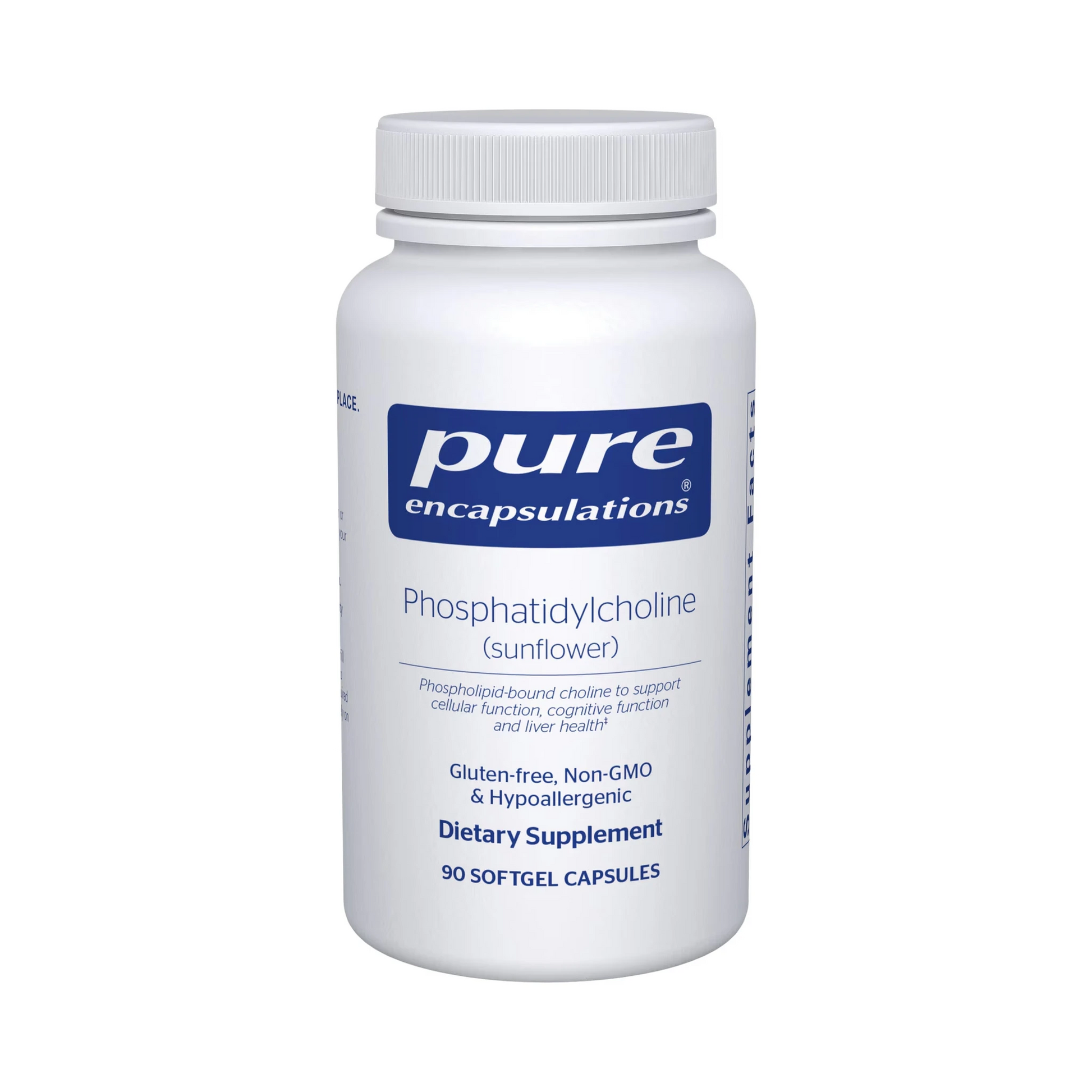 Pure Encapsulations Phosphatidylcholine 90 Capsules