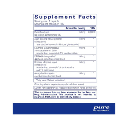 Pure Encapsulations Phyto-ADR 180 Capsules