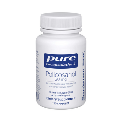 Pure Encapsulations Policosanol 20mg 120 Capsules