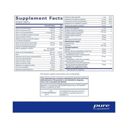 Pure Encapsulations Polyphenol Nutrients 180 Capsules