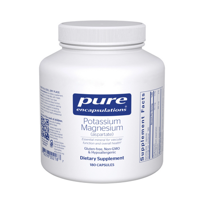 Pure Encapsulations Potassium Magnesium (aspartate) 180 Capsules
