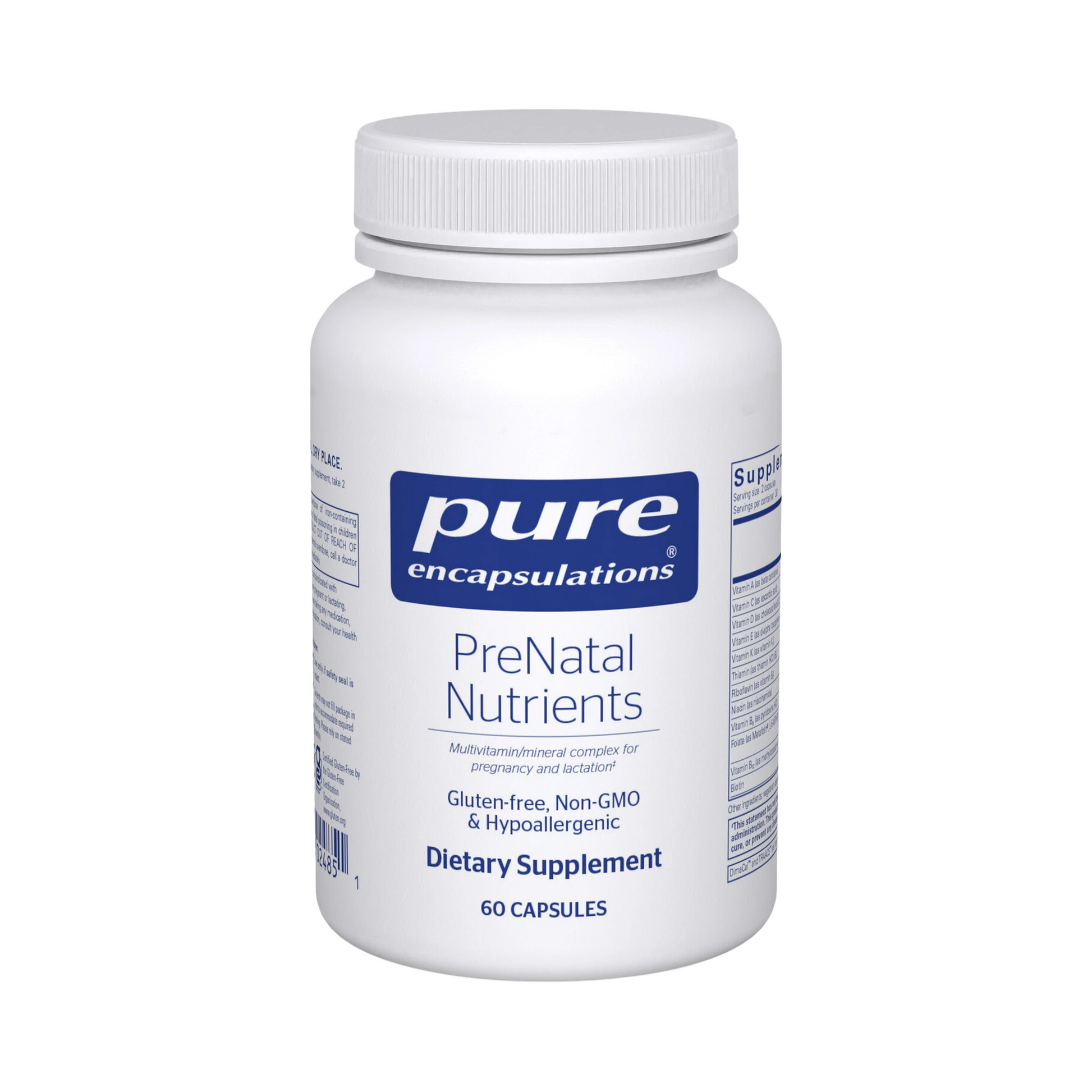 Pure Encapsulations PreNatal Nutrients 60 Capsules