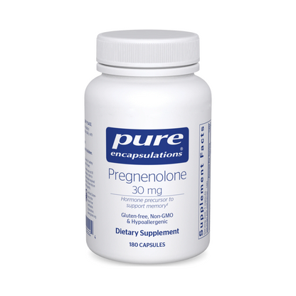 Pure Encapsulations Pregnenolone 30mg 180 Capsules