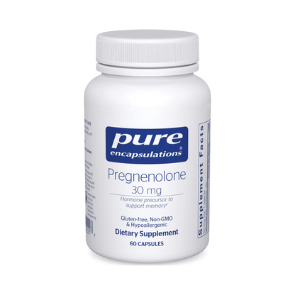 Pure Encapsulations Pregnenolone 30mg 60 Capsules