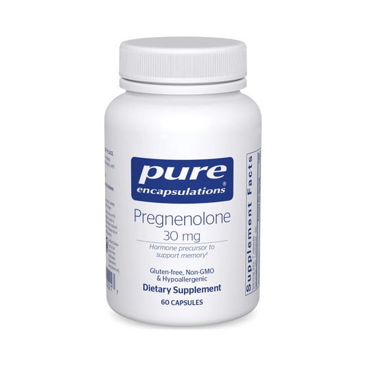 Pure Encapsulations Pregnenolone 30mg 60 Capsules