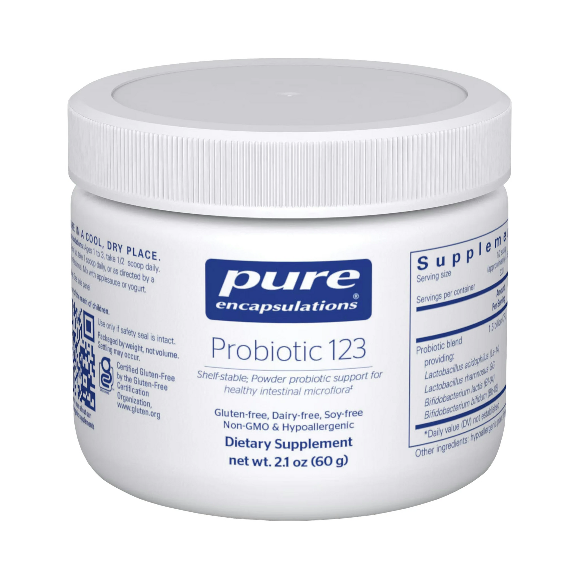 Pure Encapsulations Probiotic 123 60g