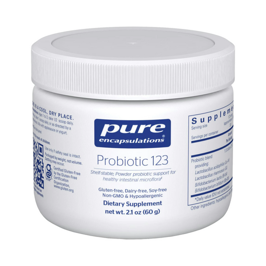 Pure Encapsulations Probiotic 123 60g