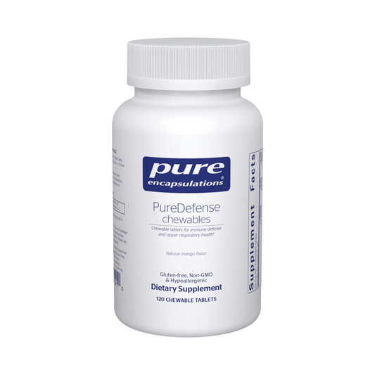 Pure Encapsulations PureDefense Chewables 120 Chewable Tablets
