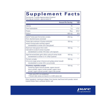 Pure Encapsulations PureDefense Collagen w/ Bone Broth powder 400g