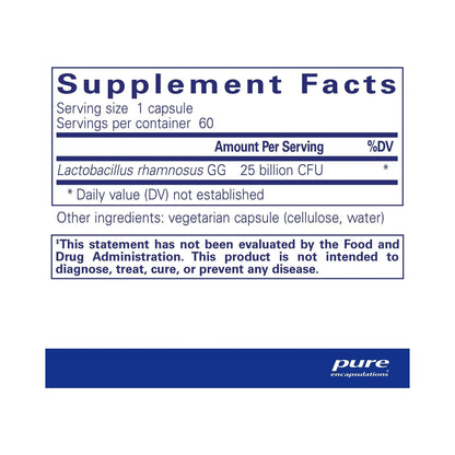Pure Encapsulations PureGG 25B 60 Capsules
