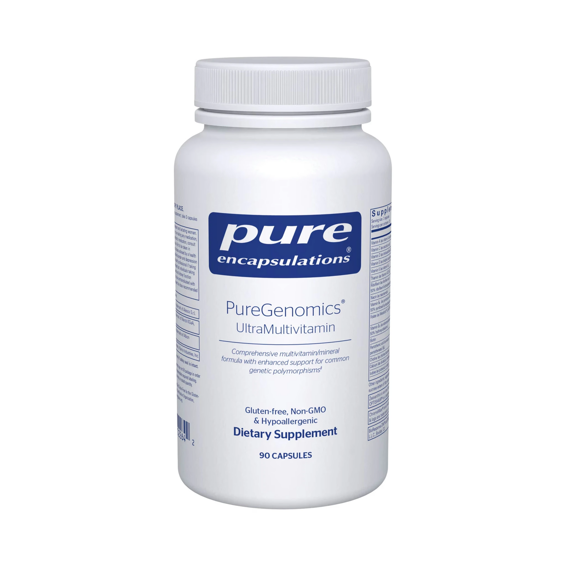 Pure Encapsulations PureGenomics UltraMultivitamin 90 Capsules