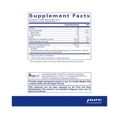 Pure Encapsulations PureLean Fiber 345.6g