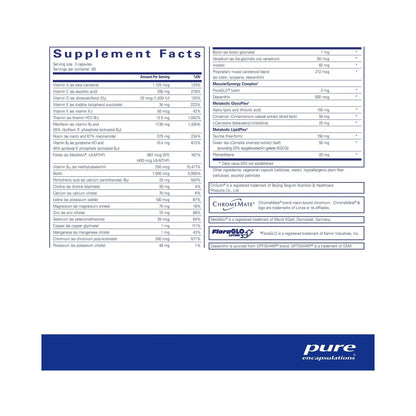 Pure Encapsulations PureLean Nutrients 180 Capsules