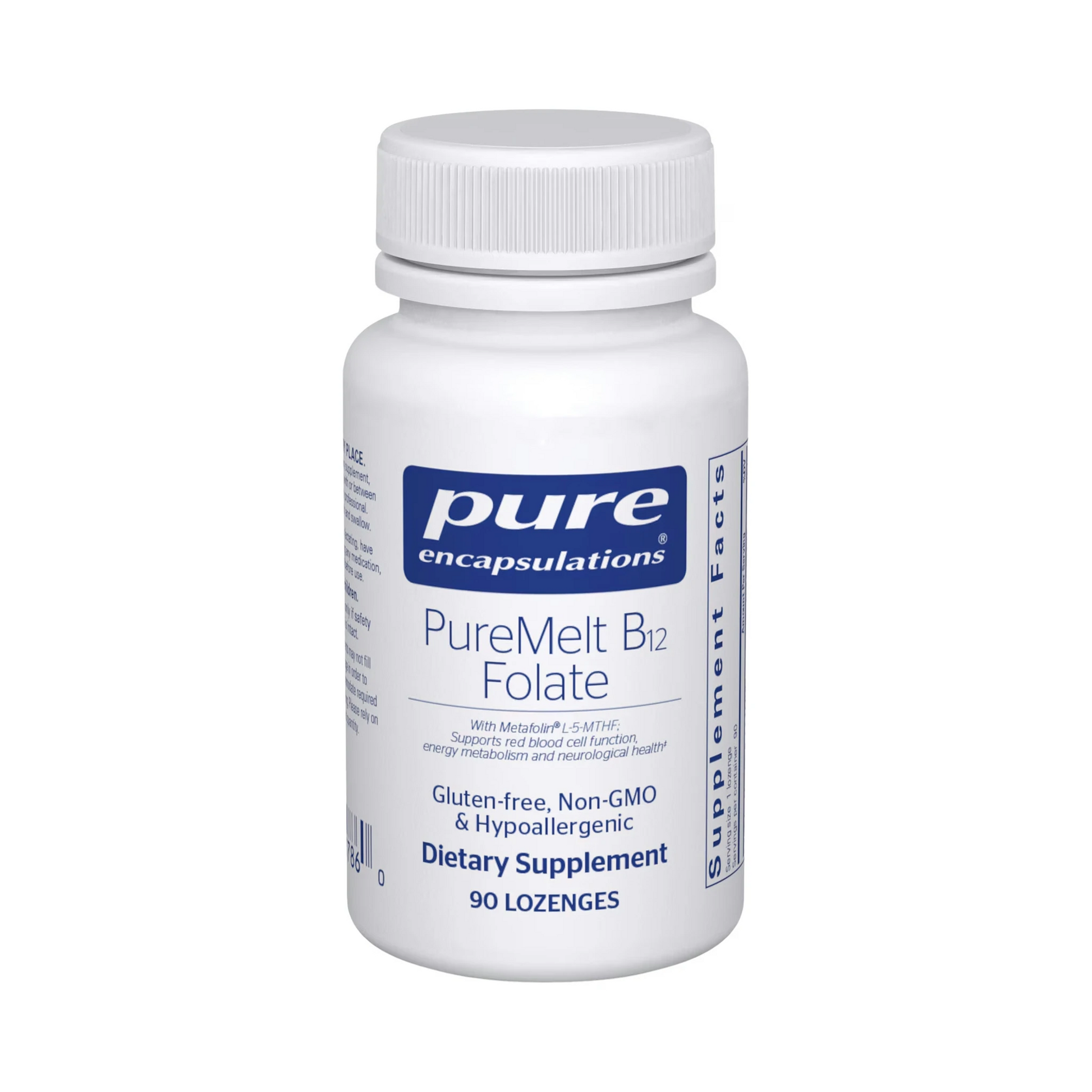 Pure Encapsulations PureMelt B12 Folate 90 Lozenges