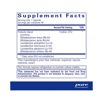 Pure Encapsulations PureProbiotic 60 Capsules