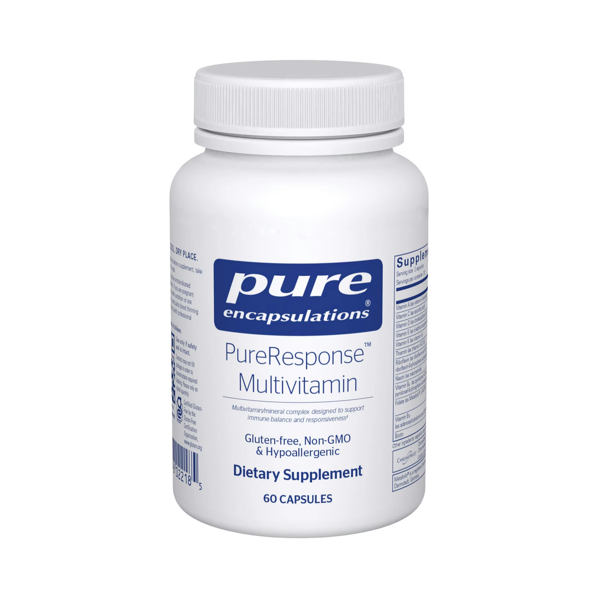 Pure Encapsulations PureResponse Multivitamin 60 Capsules
