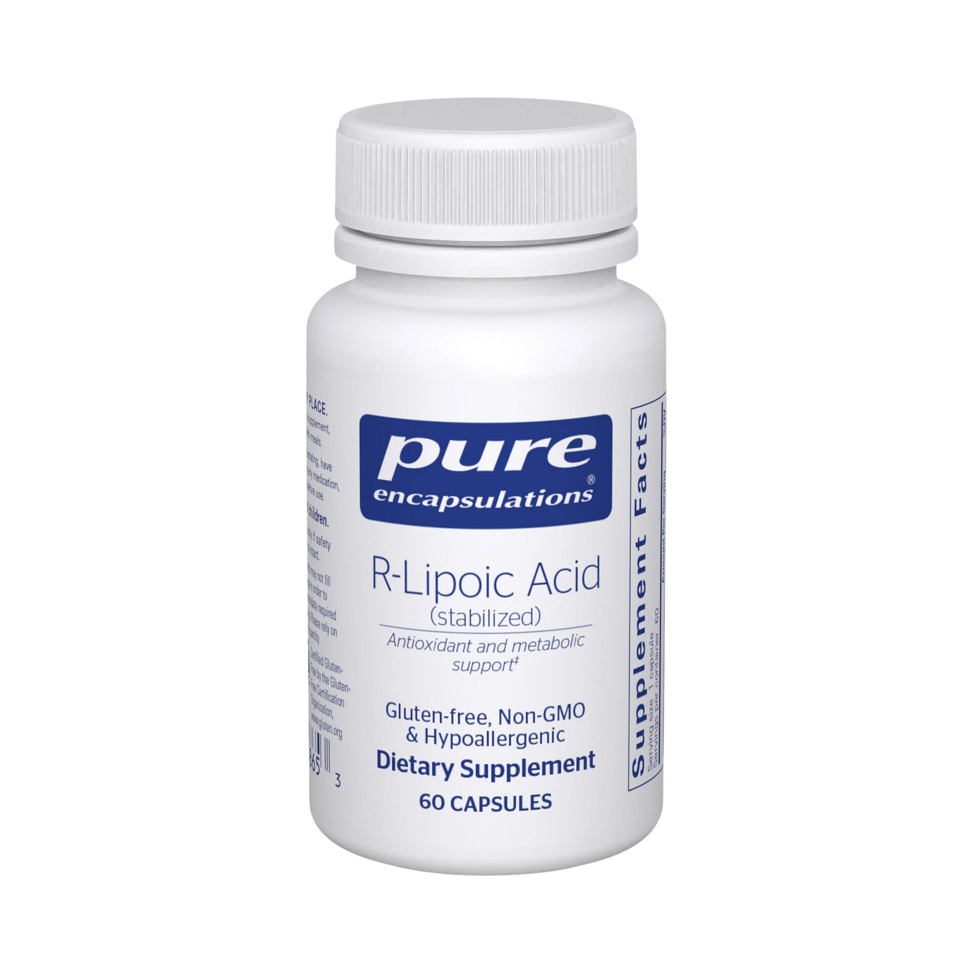 Pure Encapsulations R-Lipoic Acid (stabilized) 60 Capsules