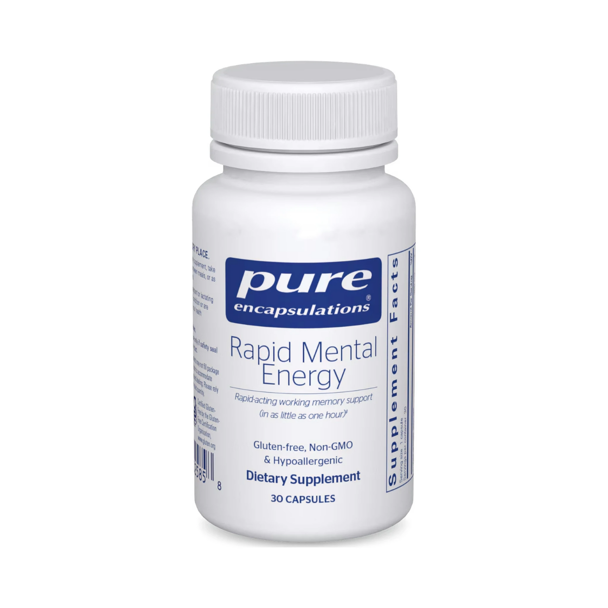 Pure Encapsulations Rapid Mental Energy 30 Capsules