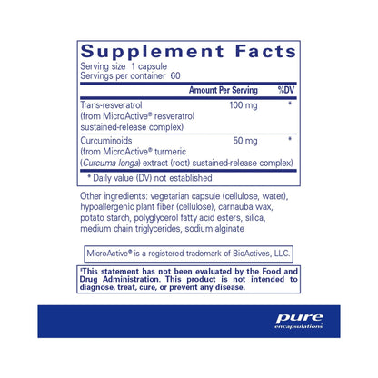 Pure Encapsulations ResCu-SR 60 Capsules