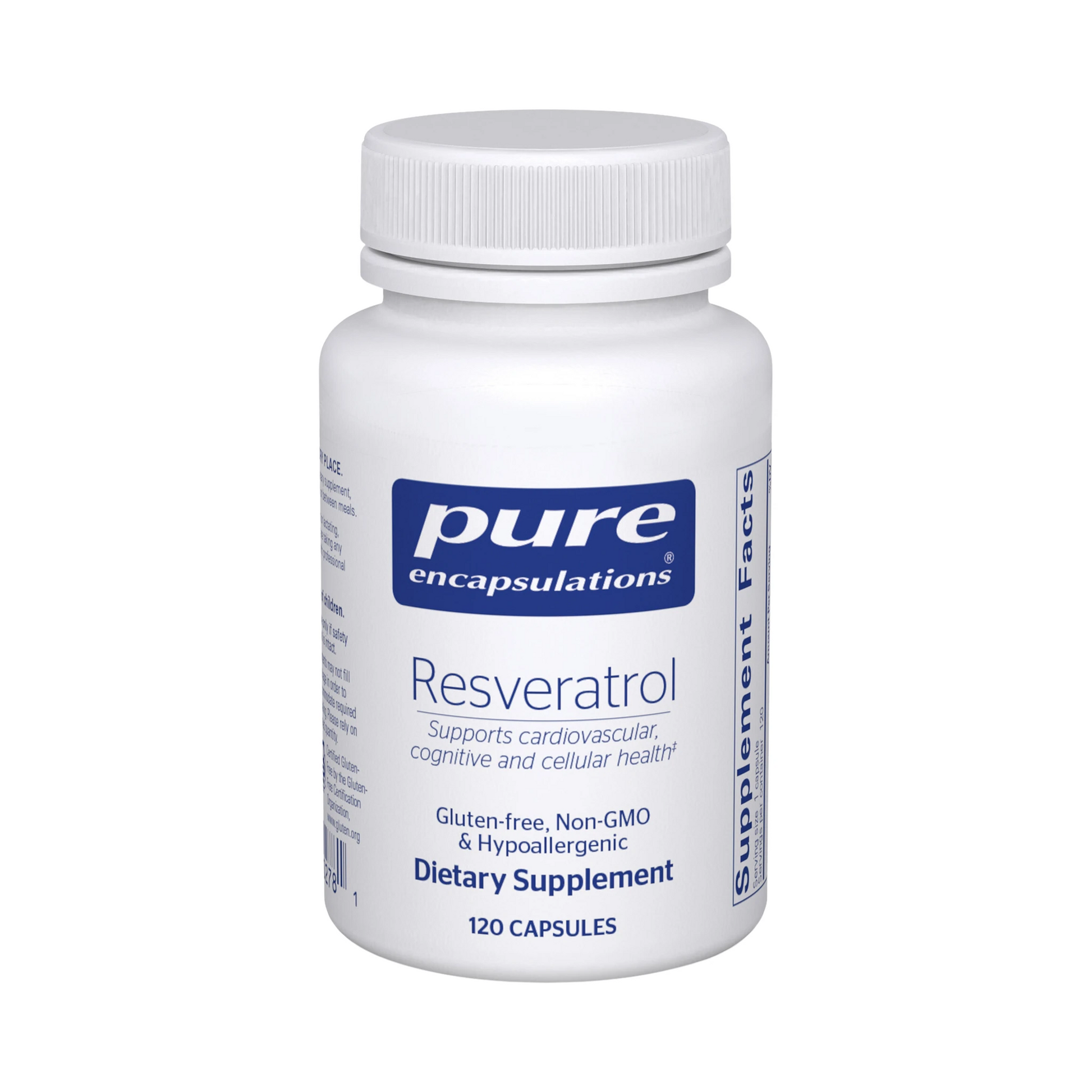 Pure Encapsulations Resveratrol 120 Capsules