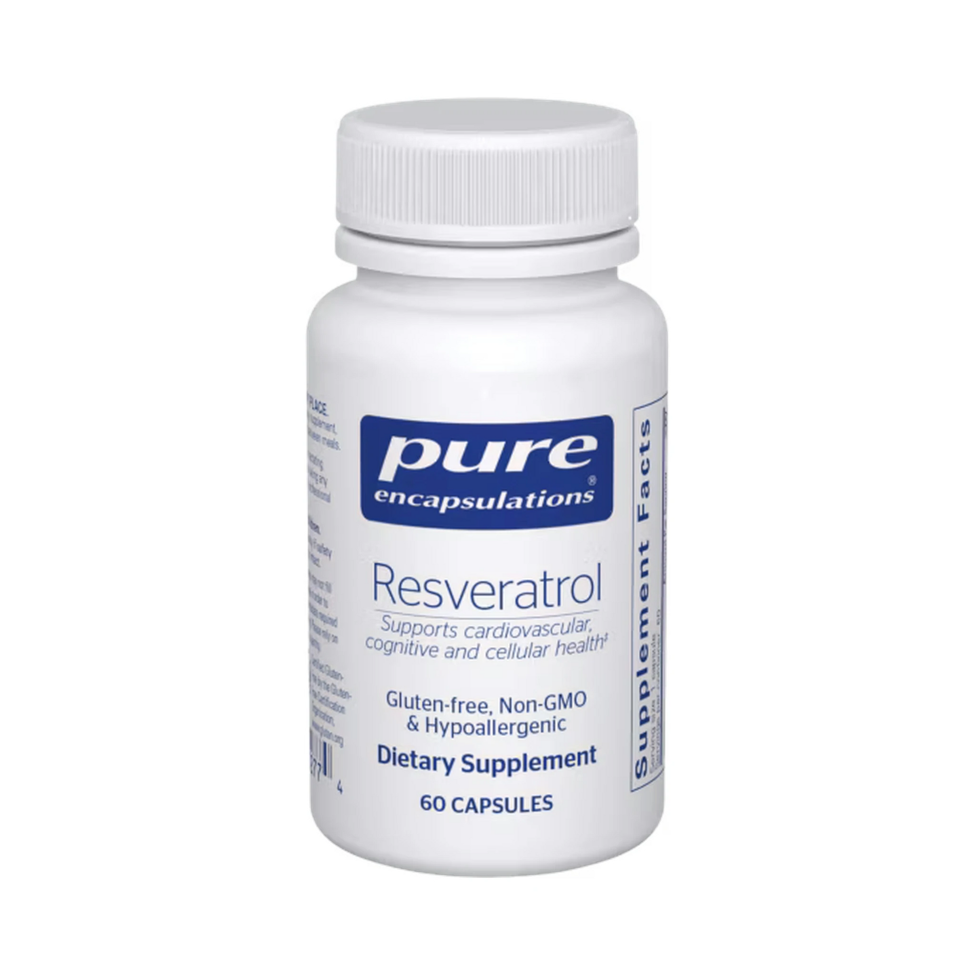 Pure Encapsulations Resveratrol 60 Capsules