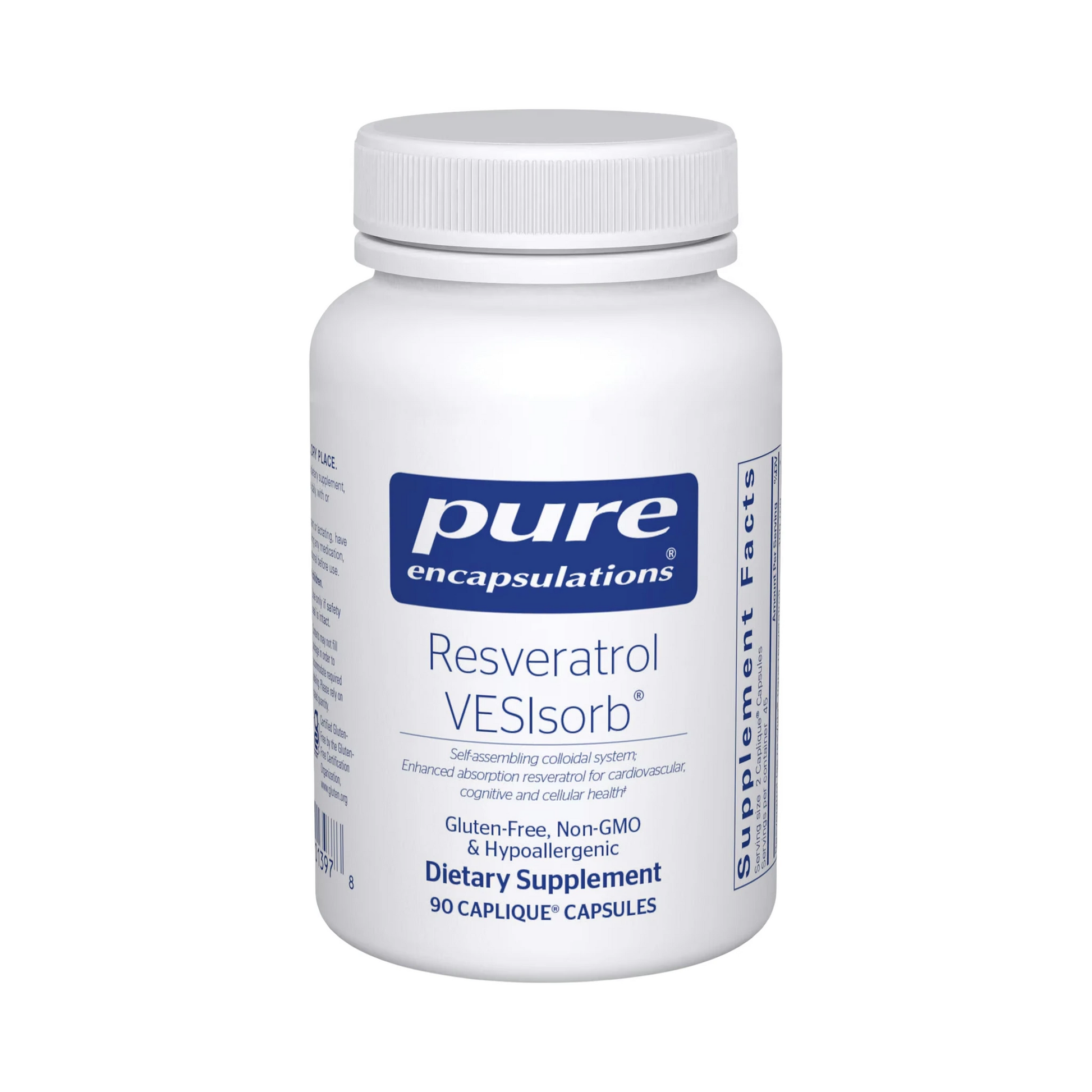 Pure Encapsulations Resveratrol VESIsorb 90 Capsules