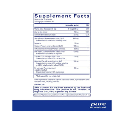 Pure Encapsulations SP Ultimate 180 Capsules