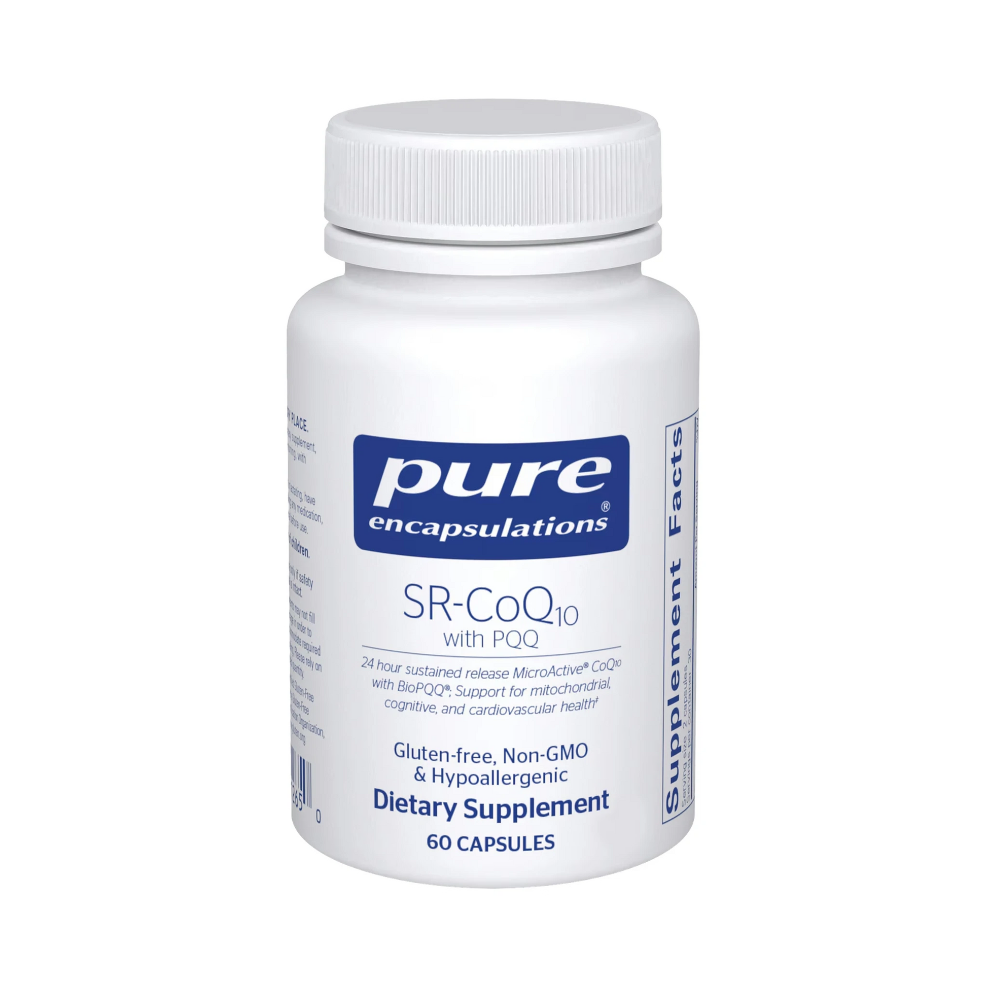 Pure Encapsulations SR-CoQ10 with PQQ 60 Capsules