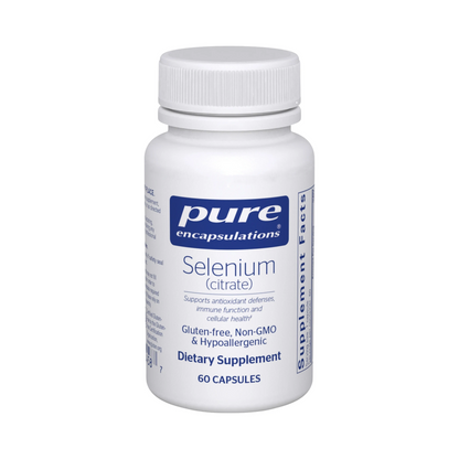 Pure Encapsulations Selenium (citrate) 60 Capsules