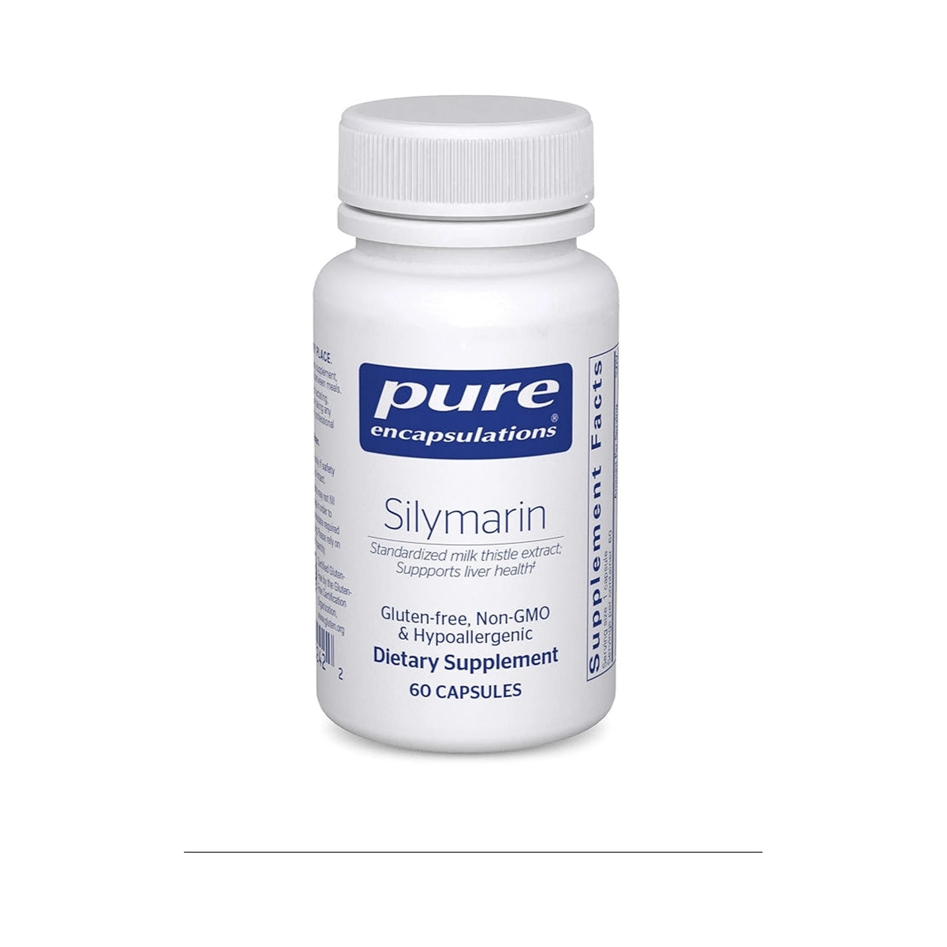 Pure Encapsulations Silymarin 60 Capsules