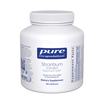 Pure Encapsulations Strontium (citrate) 180 Capsules