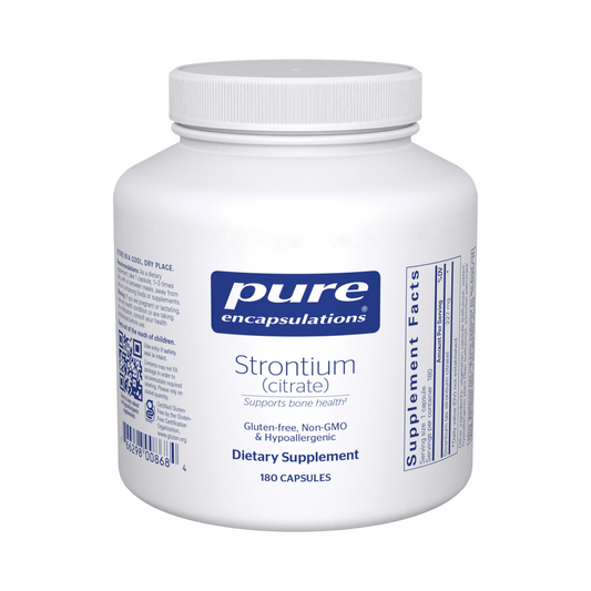Pure Encapsulations Strontium (citrate) 180 Capsules