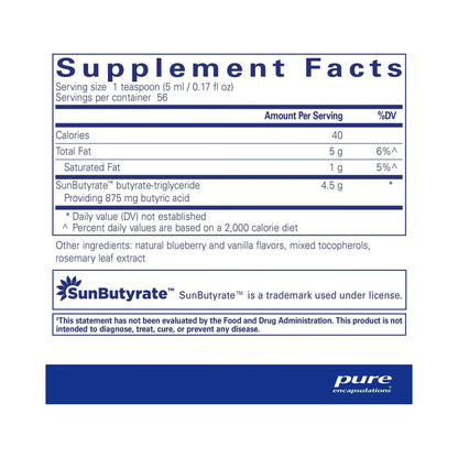 Pure Encapsulations SunButyrate-TG liquid 280mL