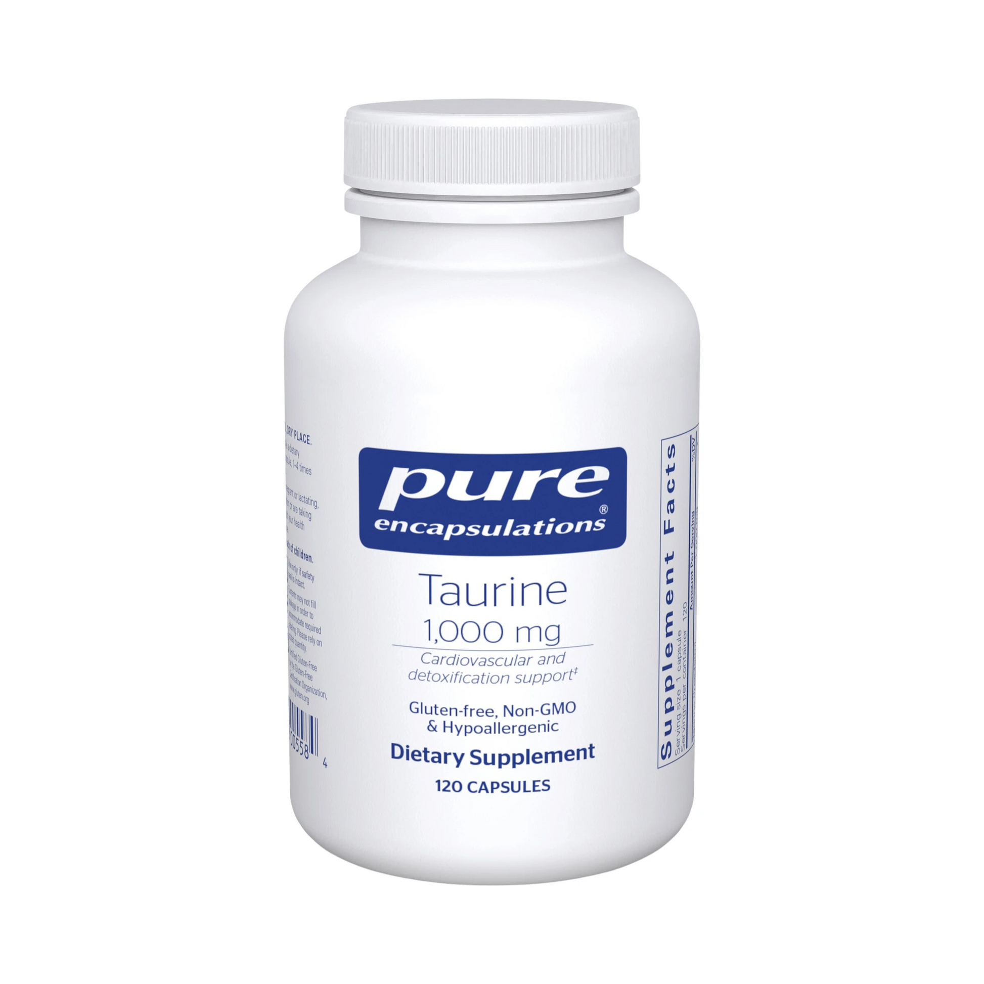Pure Encapsulations Taurine 1,000mg 120 Capsules