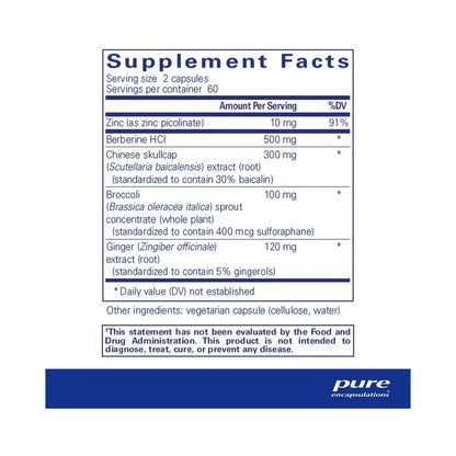 Pure Encapsulations Th1 Support 120 Capsules